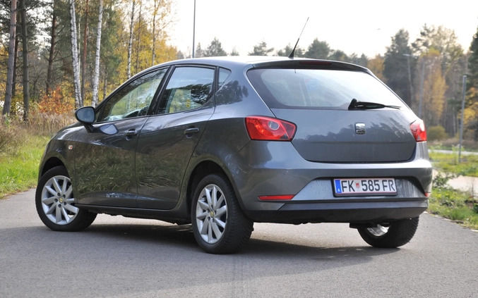 Seat Ibiza cena 24500 przebieg: 191000, rok produkcji 2013 z Zawiercie małe 106